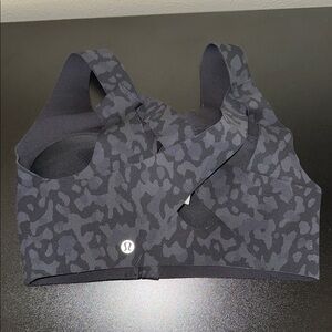 lululemon athletica Black Patterned Sports Bra